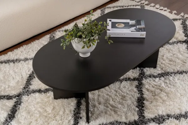 Konferenčný stolík Sable - Wood Black