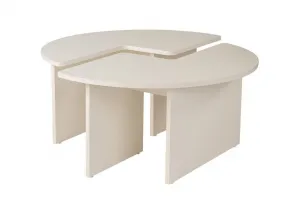 Konferenčný stolík Moira - Wood White