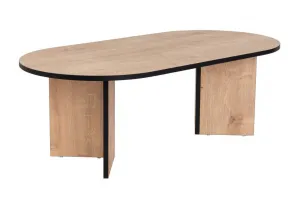 Konferenčný stolík Sable - Sapphire Oak, Black