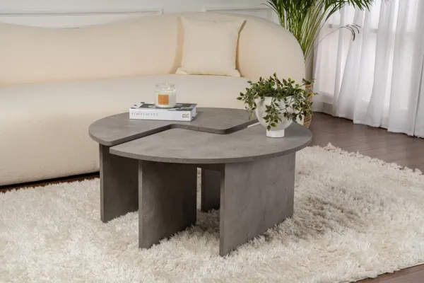 Konferenčný stolík Moira - Concrete Grey