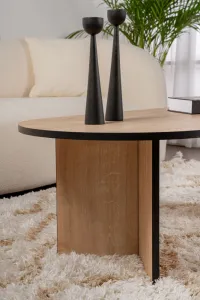 Konferenčný stolík Sable - Sapphire Oak, Black