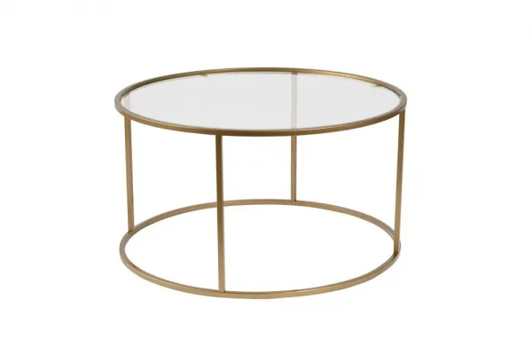 Konferenčný stolík Aurum Gold, 80 cm