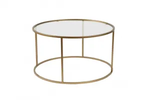 Konferenčný stolík Aurum Gold, 80 cm