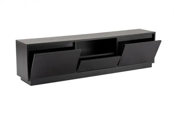 TV stolík Vanguard - Wood Black