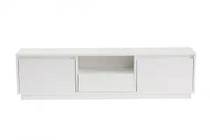 Televízny stolík Vanguard Natural White