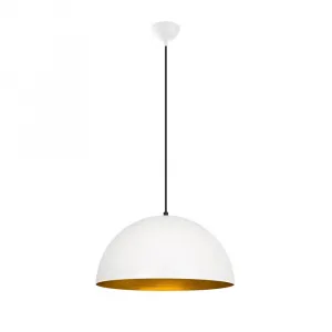 Závesný luster Mini Sivani - MR - 719, biela-zlatá