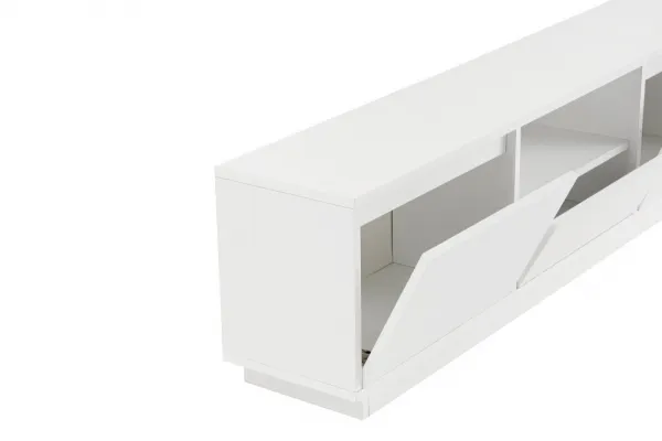 Televízny stolík Vanguard Natural White