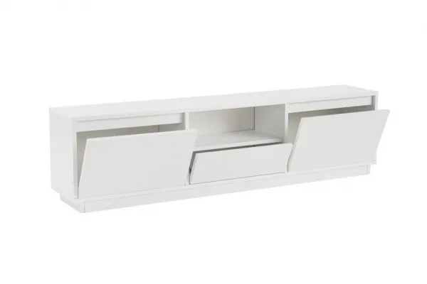 Televízny stolík Vanguard Natural White