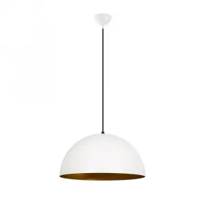 Závesný luster Mini Sivani - MR - 719, biela-zlatá
