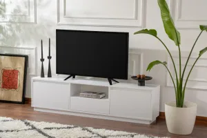 Televízny stolík Vanguard Natural White