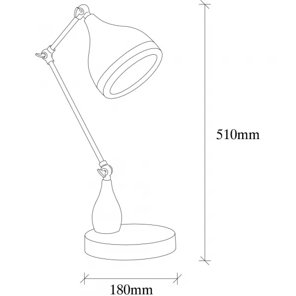 Stolná lampa Yıldo - 7015