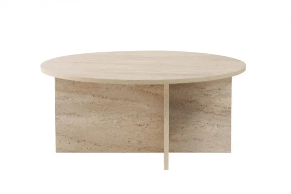 Konferenčný stolík Soleil - Travertine
