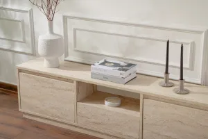 TV stolík Vanguard - Travertine
