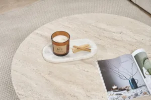 Konferenčný stolík Soleil - Travertine