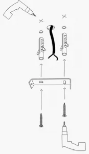 Nástenná lampa Kirpi - 3091