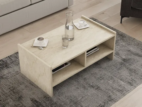 Konferenčný stolík Pera - Travertine