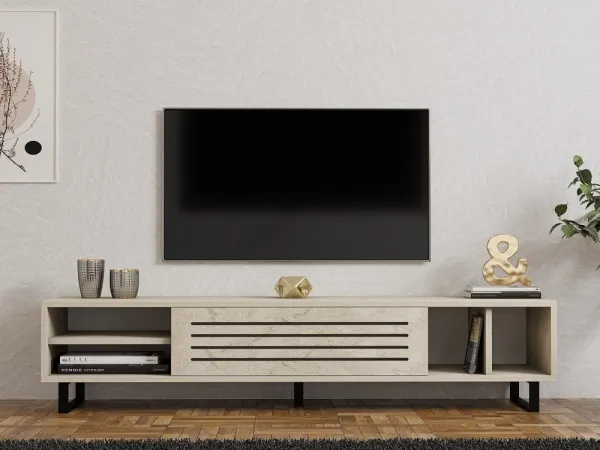 TV stolík Safir - Travertine