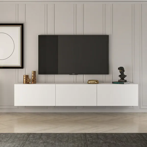 TV stolík West - White