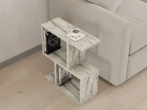 Odkladací stolík Zet Freesia Marble