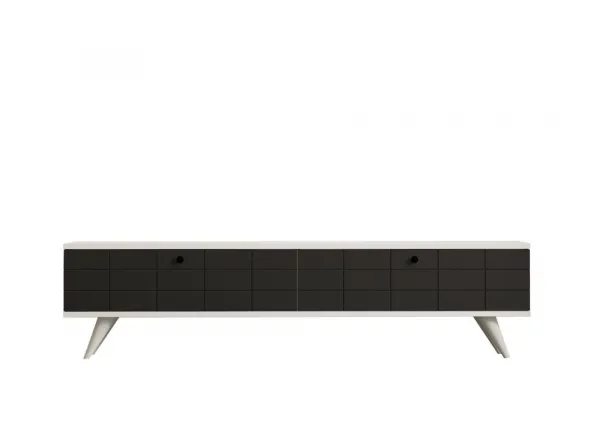 TV stolík Alberi - Anthracite, White