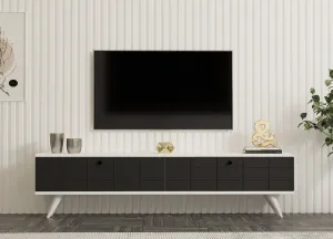 TV stolík Alberi - Anthracite, White