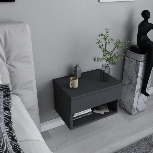 Nočný stolík Jamot - Anthracite