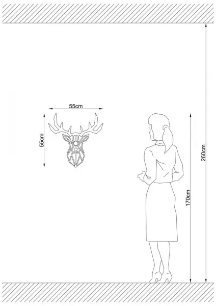 Nástenná lampa W-051