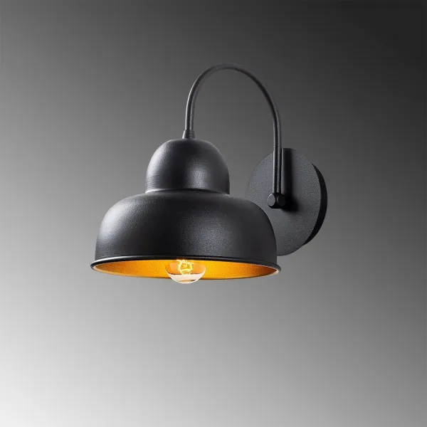 Nástenná lampa Berceste - 180BLACK-A