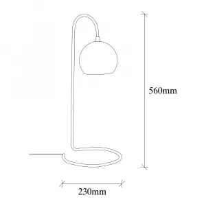 Stolná lampa Yılan - NT - 121
