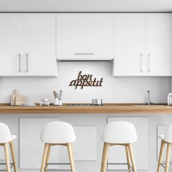 Dekoratívny kovový doplnok na stenu Rusty Bon Appetit