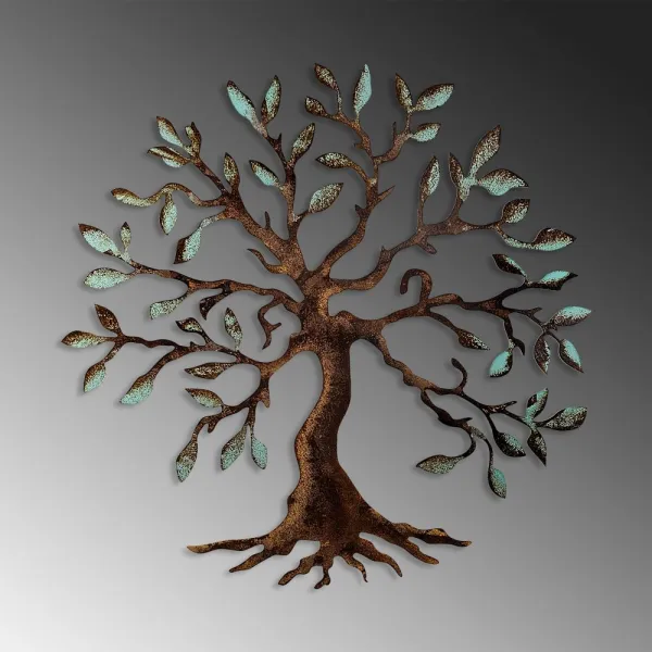 Dekoratívny kovový doplnok na stenu Tree - 1