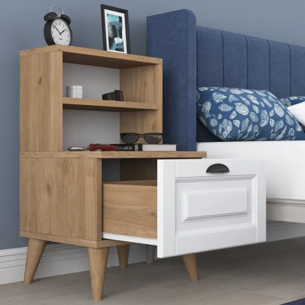 Nočný stolík BD105 - 2786 - Walnut
