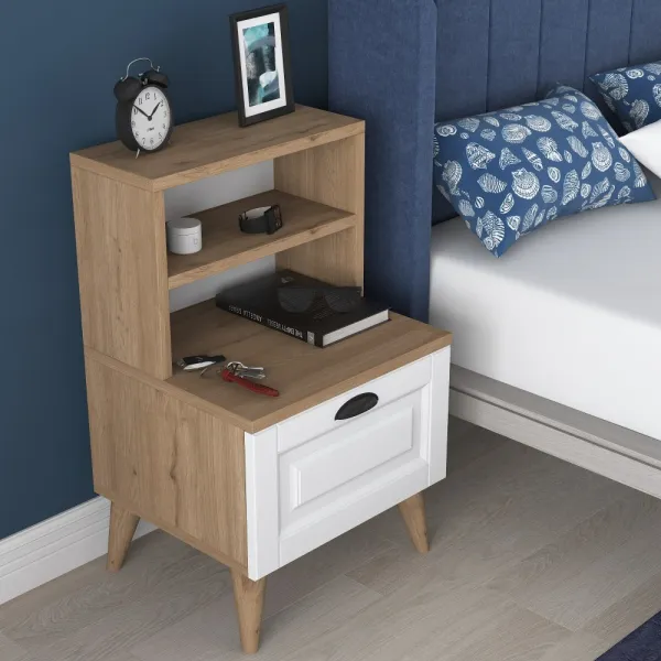 Nočný stolík BD105 - 2786 - Walnut
