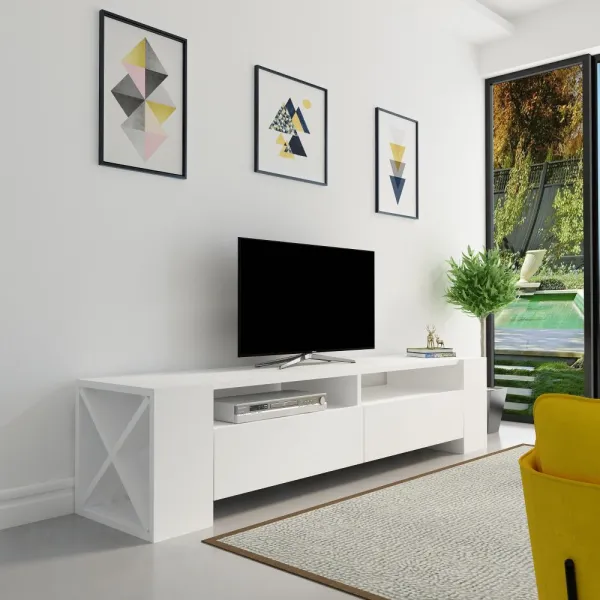 TV stolík Sosruko - White