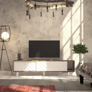 TV stolík Rob - Ud, White