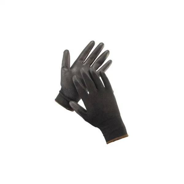 Rukavice pletené FF BUNTING LIGHT HS-04-003, čierne, veľ. 10/XL