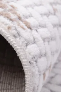 Koberec BUTIK 321 krémový / hnedý