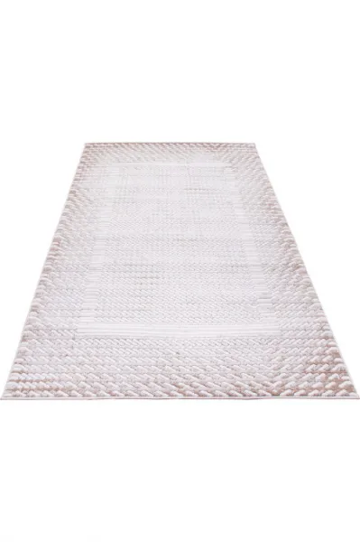 Koberec BUTIK 355 krémový / hnedý