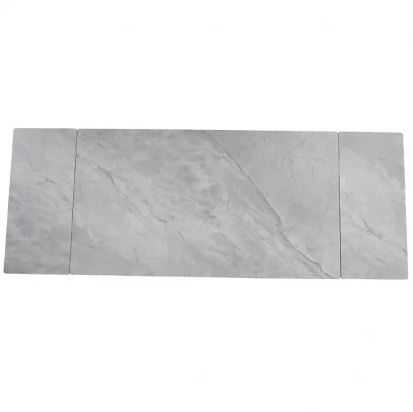 JAKS Rozkladací stôl Luigi 160 - 240 cm sivý mramor