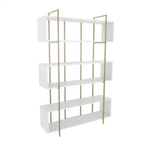 Knižnica Bruti - White, Gold