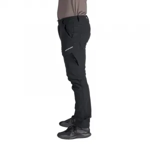 Pánske turistické zateplené nohavice NORTHFINDER KUBA-270blackblack