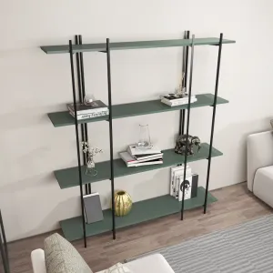 Knižnica Moss - Green, Black