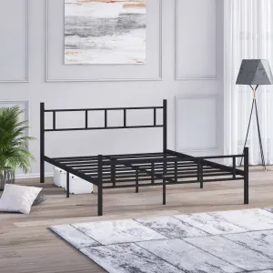 Rám manželskej postele Akın - Black 150x200