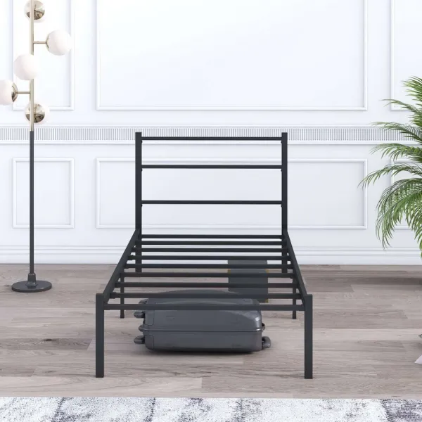 Rám jednolôžkovej postele Basic - Black 90x200