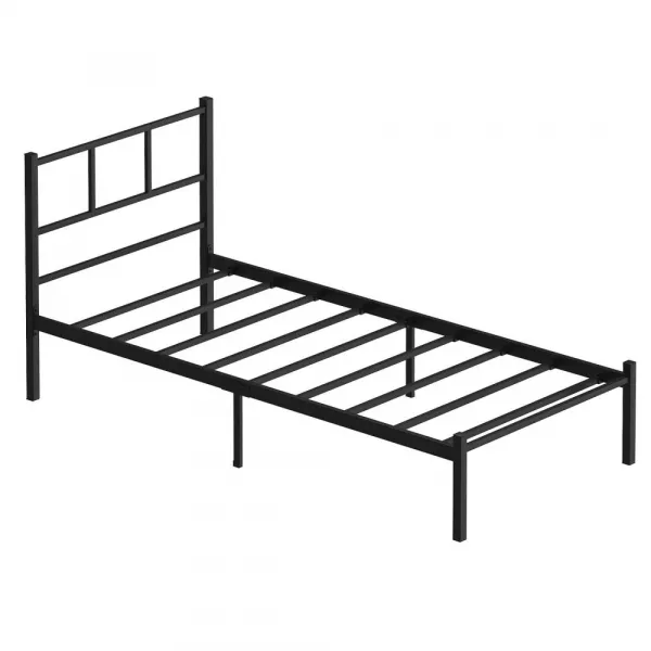 Rám jednolôžkovej postele Cemre - Black 90x200