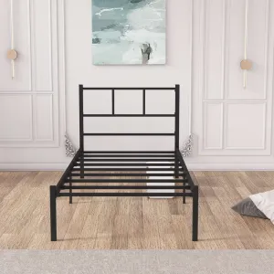 Rám jednolôžkovej postele Cemre - Black 90x200
