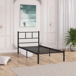 Rám jednolôžkovej postele Cemre - Black 90x200