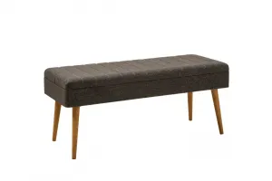 Set s rozkladacím stolom, stoličkami a konzolou (6 kusov) Vina Bench 04 1053 - Atlantic Pine, Anthracite