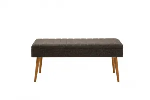 Set s rozkladacím stolom, stoličkami a konzolou (6 kusov) Vina Bench 04 1053 - Atlantic Pine, Anthracite