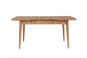 Set s rozkladacím stolom, stoličkami a konzolou (5 kusov) Vina 02 0701 - Atlantic Pine, Grey